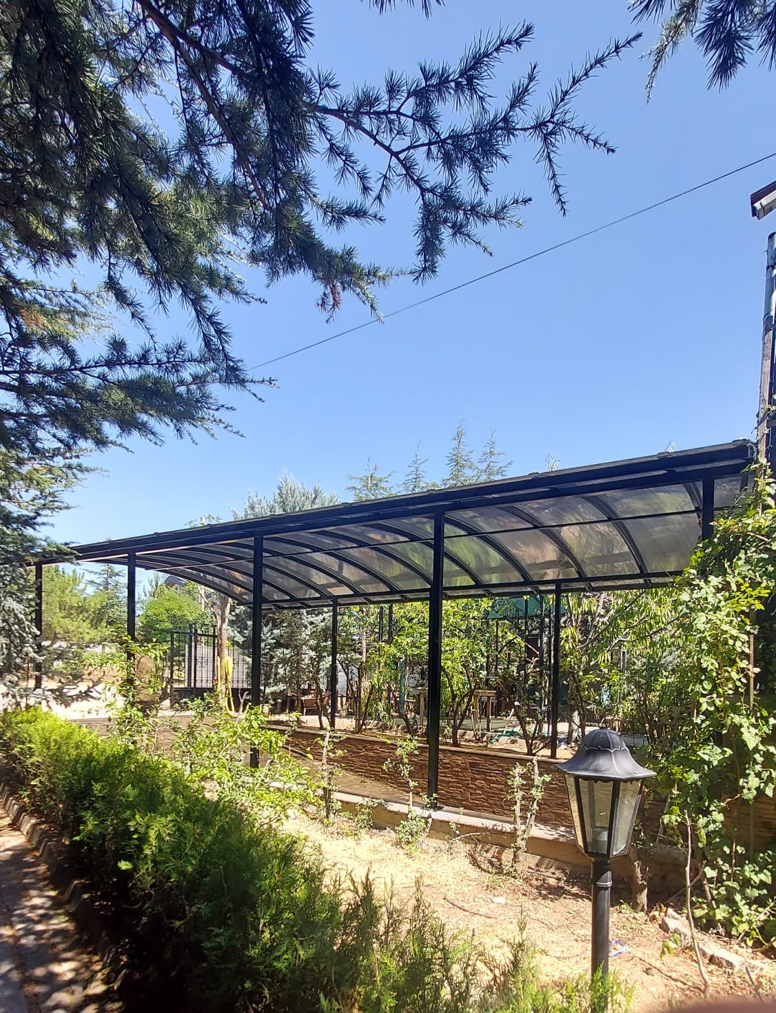 Ferforje çatı